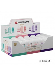 Набор из 18 мастурбаторов Take me for Fun - Baile - в Домодедово купить с доставкой