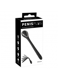 Черный гибкий уретральный стимулятор с вибрацией Vibrating Bendable Dilator - 13,5 см. - Orion - купить с доставкой в Домодедово