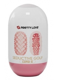 Розовый мастурбатор-яйцо Seductive Golf - Baile - в Домодедово купить с доставкой