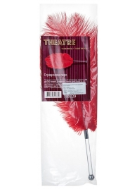 Красное страусовое пёрышко - ToyFa - купить с доставкой в Домодедово