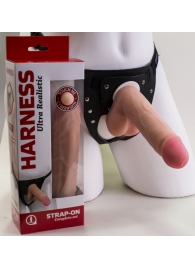 Страпон в подарочной упаковке: трусики с плугом и фаллоимитатор-насадка - 16 см. - LOVETOY (А-Полимер) - купить с доставкой в Домодедово