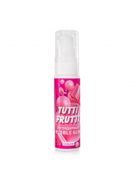 Интимный гель на водной основе Tutti-Frutti Bubble Gum - 30 гр. - Биоритм - купить с доставкой в Домодедово