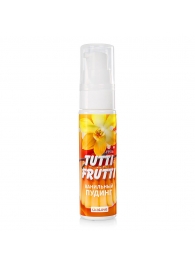 Интимный гель на водной основе Tutti-Frutti  Ванильный пудинг  - 30 гр. - Биоритм - купить с доставкой в Домодедово