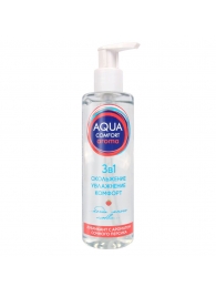 Гель-лубрикант на водной основе Aqua Comfort Aroma с ароматом персика - 195 гр. - Биоритм - купить с доставкой в Домодедово