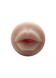 Телесный мастурбатор-ротик Oral Mini Masturbator - Adrien Lastic - в Домодедово купить с доставкой