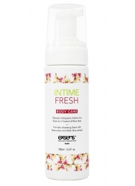 Органическая интимная очищающая пенка Intime Fresh - 150 мл. - Exsens - купить с доставкой в Домодедово