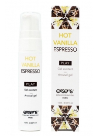 Возбуждающий гель Hot Vanilla Espresso Arousal Gel - 15 мл. - Exsens - купить с доставкой в Домодедово