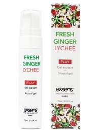 Возбуждающий гель Fresh Ginger Lychee Arousal Gel - 15 мл. - Exsens - купить с доставкой в Домодедово