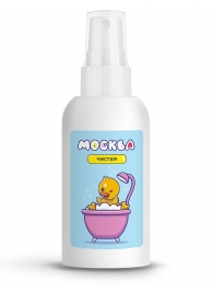 Антибактериальный спрей для очистки секс-игрушек с ароматом дыни  Москва Чистая  - 100 мл. - Москва - купить с доставкой в Домодедово