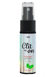 Клиторальный возбуждающий спрей Clit Me On Peppermint - 12 мл. - INTT - купить с доставкой в Домодедово