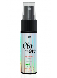 Клиторальный возбуждающий спрей Clit Me On Red Fruits - 12 мл. - INTT - купить с доставкой в Домодедово