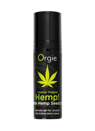 Возбуждающий интимный гель для пар ORGIE Hemp Intense Orgasm - 15 мл. - ORGIE - купить с доставкой в Домодедово