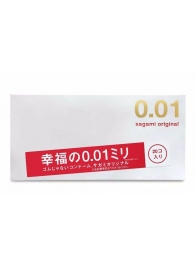 Ультратонкие презервативы Sagami Original 0.01 - 20 шт. - Sagami - купить с доставкой в Домодедово
