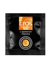 Саше массажного масла Eros exotic с ароматом персика - 4 гр. - Биоритм - купить с доставкой в Домодедово