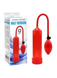 Красная вакуумная помпа для мужчин MAX VERSION - Chisa - в Домодедово купить с доставкой