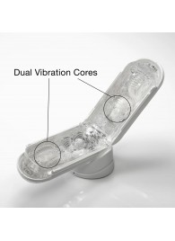 Белый мастурбатор Tenga Flip Zero Gravity с вибрацией - Tenga - в Домодедово купить с доставкой