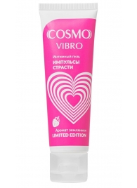 Возбуждающий гель на водно-силиконовой основе Cosmo Vibro с ароматом земляники - 50 гр. - Биоритм - купить с доставкой в Домодедово