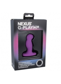 Фиолетовая вибровтулка Nexus G-Play+ M - Nexus Range - в Домодедово купить с доставкой