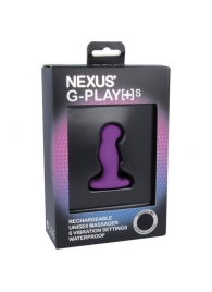 Фиолетовая вибровтулка Nexus G-Play+ S - Nexus Range - в Домодедово купить с доставкой