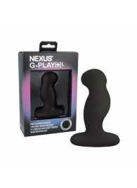 Черная вибровтулка Nexus G-Play+ L - Nexus Range - в Домодедово купить с доставкой
