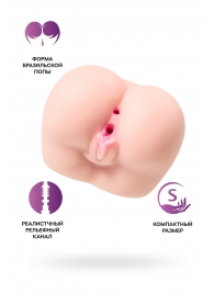 Реалистичный мастурбатор Paula с 2 любовными тоннелями - ToyFa - в Домодедово купить с доставкой