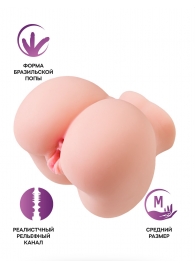Реалистичный мастурбатор Giovanna - ToyFa - в Домодедово купить с доставкой