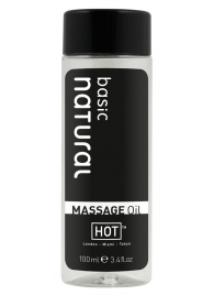 Массажное масло для тела Natural Basic - 100 мл. - HOT - купить с доставкой в Домодедово