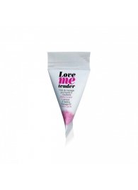 Съедобное согревающее массажное масло Love Me Tender Cotton Candy с ароматом сладкой ваты - 10 мл. - Love to Love - купить с доставкой в Домодедово