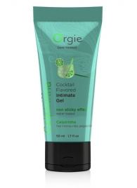 Съедобный интимный гель Orgie Lube Tube Cocktail Caipirinha - 50 мл. - ORGIE - купить с доставкой в Домодедово