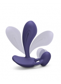 Темно-синий вибромассажер Witty P G Vibrator with Remote Control - Love to Love - в Домодедово купить с доставкой