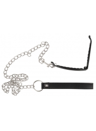 Зажим для половых губ с поводком Pussy Clamp With A Leash - Orion - купить с доставкой в Домодедово
