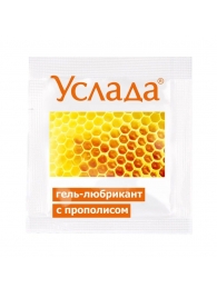 Гель-лубрикант «Услада с прополисом» - 3 гр. - Биоритм - купить с доставкой в Домодедово