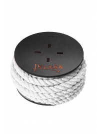 Белая веревка для шибари на катушке - 5 м. - Pecado - купить с доставкой в Домодедово