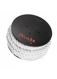 Белая веревка для шибари на катушке - 5 м. - Pecado - купить с доставкой в Домодедово