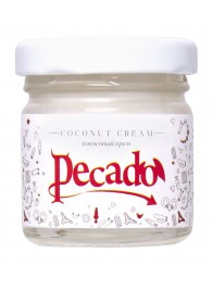 Массажная свеча Сoconut Cream - 35 мл. - Pecado - купить с доставкой в Домодедово