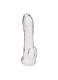 Прозрачная насадка на пенис Transparent Penis Enhancing Sleeve Extension - 15,9 см. - BlueLine - в Домодедово купить с доставкой