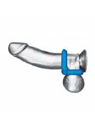 Комплект из 2 эрекционных колец-восьмерок 2-Pack Duo Cock And Ball Stamina Enhancement Ring - BlueLine - в Домодедово купить с доставкой