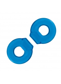 Комплект из двух колец для пениса 2-Pack Ultra-Stretch Stamina Endurance Ring - BlueLine - в Домодедово купить с доставкой