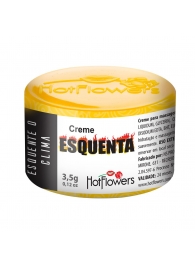 Возбуждающий крем Esquenta с разогревающим эффектом - 3,5 гр. - HotFlowers - купить с доставкой в Домодедово