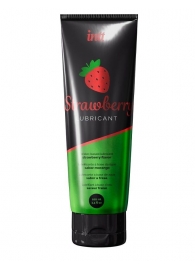 Смазка на водной основе с ароматом клубники Strawberry Lubricant - 100 мл. - INTT - купить с доставкой в Домодедово