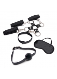 Набор для фиксации из 7 предметов Hogtie   Ball Gag Kit - Lux Fetish - купить с доставкой в Домодедово
