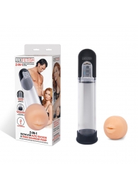 Автоматическая вакуумная помпа-мастурбатор Blowjob Auto Sucker Penis Enlarger Pump - Lux Fetish - в Домодедово купить с доставкой