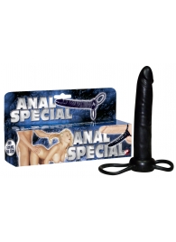 Насадка-фаллоимитатор с двумя кольцами для крепления - 16 см. - Orion - в Домодедово купить с доставкой