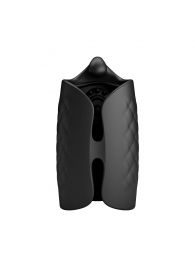 Черный мастурбатор с вибростимуляцией головки Black Glans Trainer - Baile - в Домодедово купить с доставкой