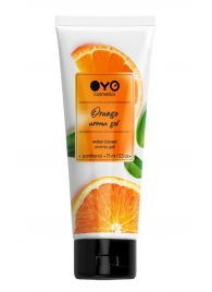 Лубрикант на водной основе OYO Aroma Gel Orange с ароматом апельсина - 75 мл. - OYO - купить с доставкой в Домодедово