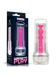 Светящийся в темноте мастурбатор 8.5 Lumino Play Masturbator - Lovetoy - в Домодедово купить с доставкой