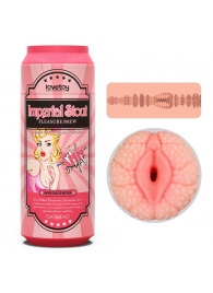 Мастурбатор-вагина Pleasure Brew Masturbator-Imperial Stout в банке - Lovetoy - в Домодедово купить с доставкой