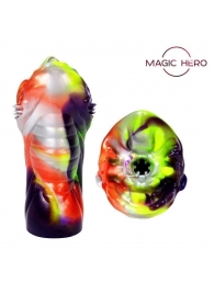 Яркий фантазийный мастурбатор - Bior toys - в Домодедово купить с доставкой
