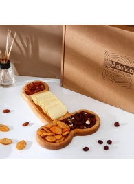 Деревянное блюдо для подачи в форме члена (32,5 х 20 х 1,7 см) - Сима-Ленд - купить с доставкой в Домодедово