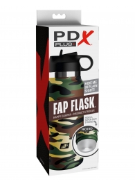 Мастурбатор в камуфляжной колбе Fap Flask - Pipedream - в Домодедово купить с доставкой